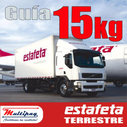 Guía Prepagada 15 Kg Estafeta Terrestre Económico 2-5 Dh