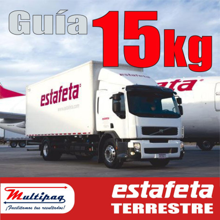 Guía Prepagada 15 Kg Estafeta Terrestre Económico 2-5 Dh