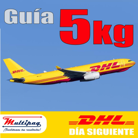 Guía de paquetería DHL Express 5Kg |  Multipaq