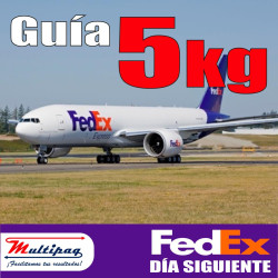 Guía Prepagada FedEx 2 Kg Envío Día Siguiente | Multipaq