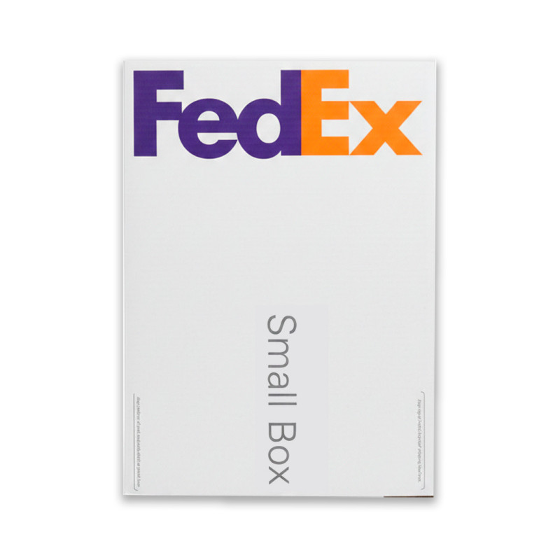 Pack 10 Cajas Chicas FedEx con Portaguía | MULTIPAQ