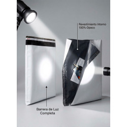 Bolsas Blancas Premium | Envíos y Mensajería | 200 pz