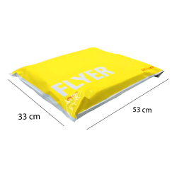 Paquete 400 Bolsas Plástico Grande Envio Dhl Amarillo