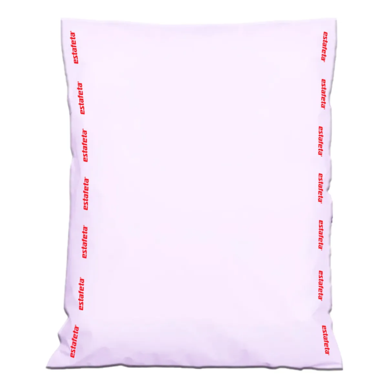 Paquete 100 Bolsas Plástico Grande Envío Estafeta Blanca