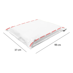 Paquete 100 Bolsas Plástico Grande Envío Estafeta Blanca