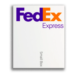 Paquete de 20 cajas de cartón mediana  FEDEX Blanca